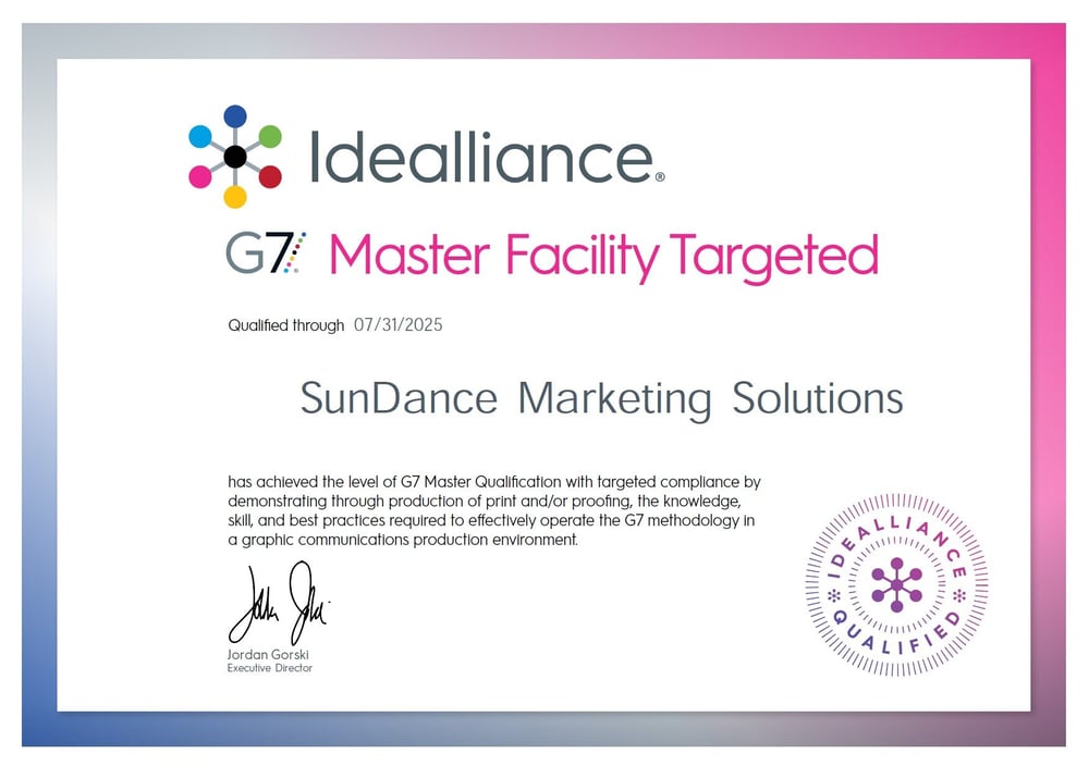 SunDance G7 Certification